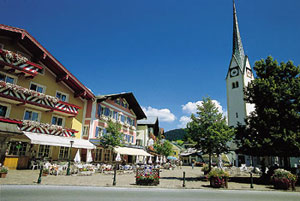 Der Marktlatz in Abtenau
