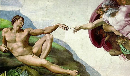 "Schöpfung", Michelangelo